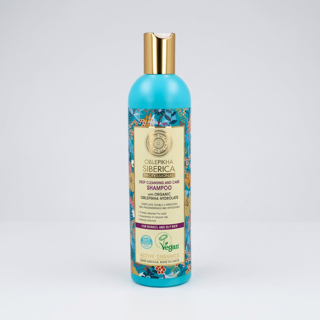 Natura Siberica OBLEPIKHA Champú para Cabello Normal y Graso 400ml - NATURA SIBERICA - cosmética natural