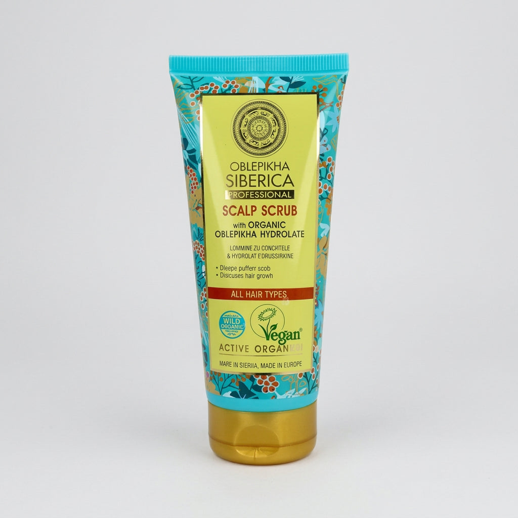 Natura Siberica OBLEPIKHA Exfoliante para el Cuero Cabelludo 200ml - NATURA SIBERICA - cosmética natural