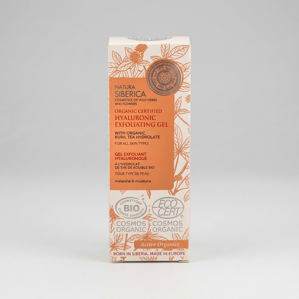 Natura Siberica Gel Exfoliante Facial con Ácido Hialurónico 75ml - NATURA SIBERICA - cosmética natural