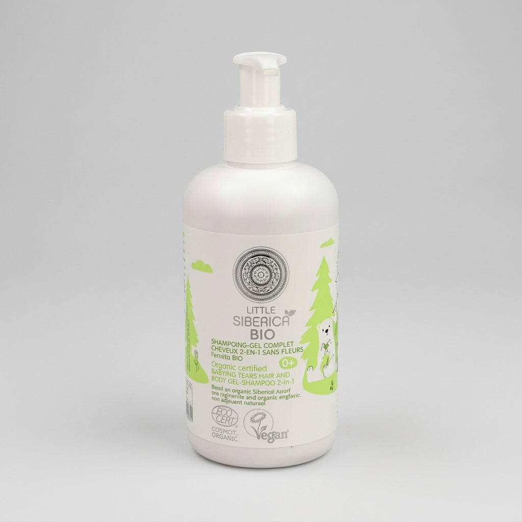 Natura Siberica LITTLE SIBERICA Gel Champú Cabello y Cuerpo Bebé 250ml - NATURA SIBERICA - cosmética natural