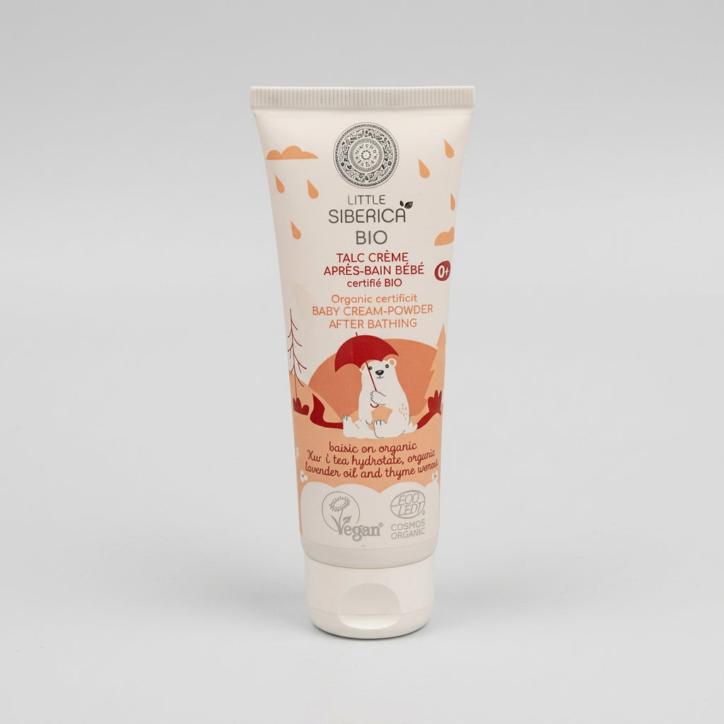 Natura Siberica LITTLE SIBERICA Crema Efecto Talco Después del Baño Bebé 75ml - NATURA SIBERICA - cosmética natural