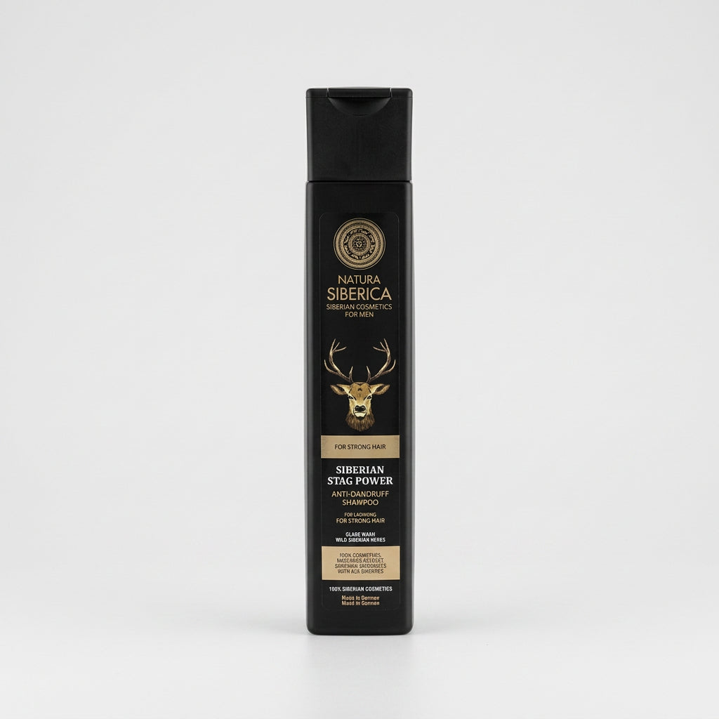 Natura Siberica STAG POWER MEN Champú Anticaspa 250ml - NATURA SIBERICA - cosmética natural