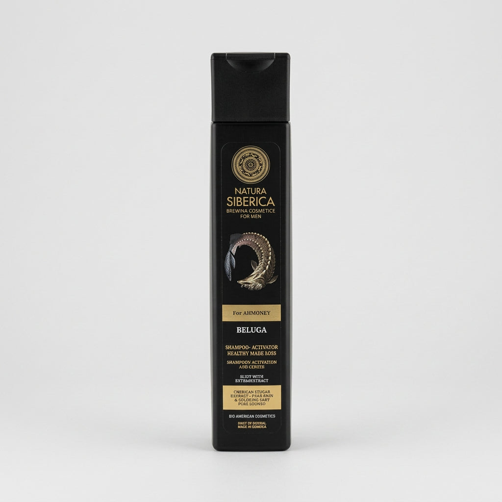 Natura Siberica BELUGA MEN Champú Anticaída 250ml - NATURA SIBERICA - cosmética natural