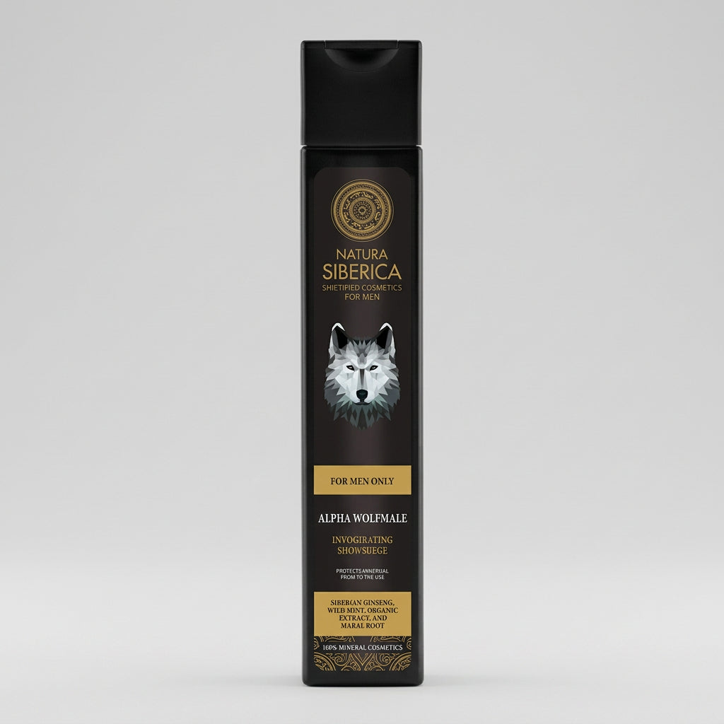 Natura Siberica LOBO ALFA Gel de Ducha Vigorizante 250ml - NATURA SIBERICA - cosmética natural