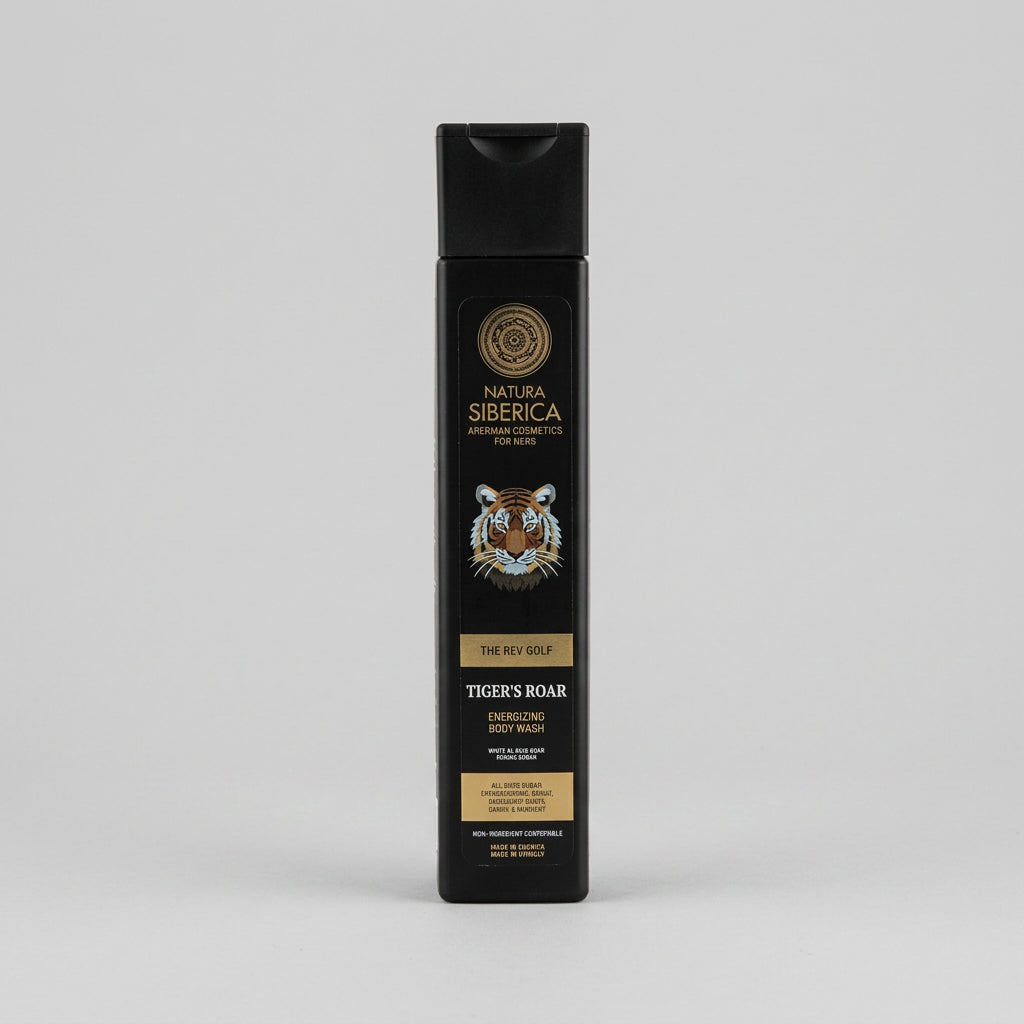 Natura Siberica RUGIDO DEL TIGRE Gel de Ducha Energizante 250ml - NATURA SIBERICA - cosmética natural