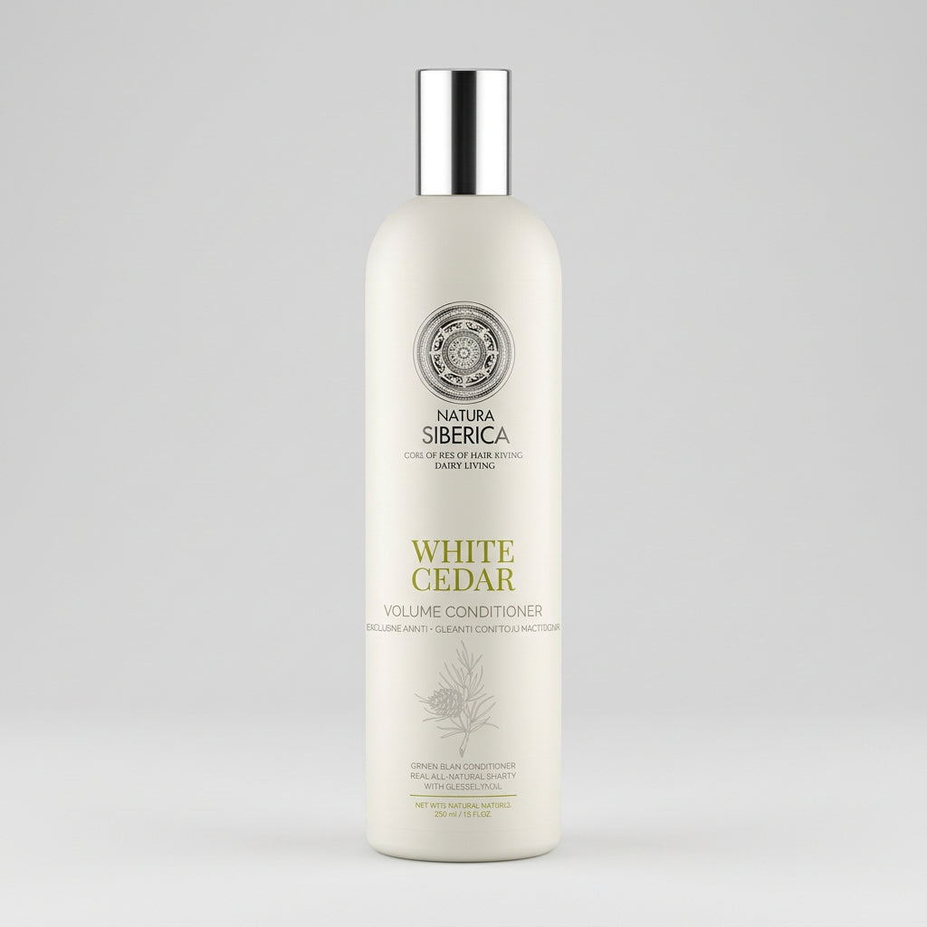 Natura Siberica Bálsamo Capilar de Volumen Cedro Blanco 400ml - NATURA SIBERICA - cosmética natural