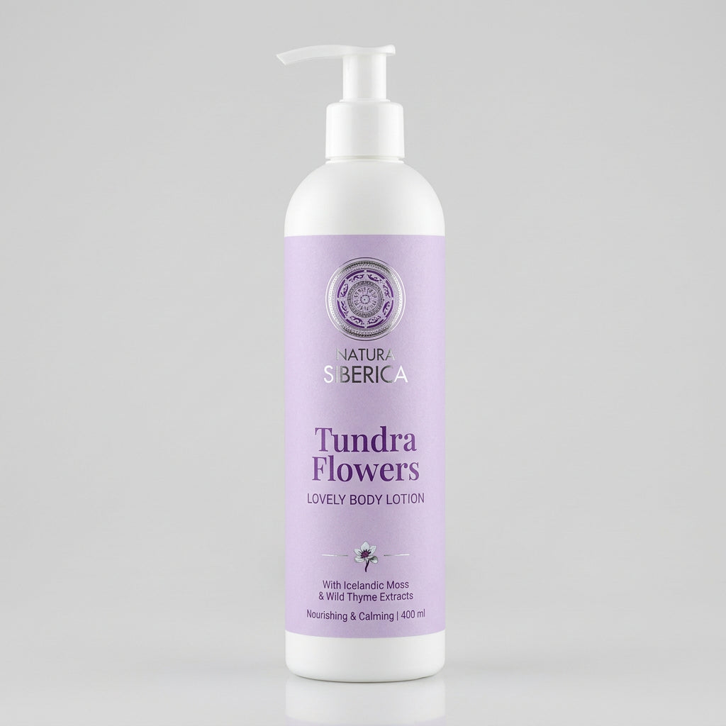 Natura Siberica Gel de Ducha Relajante Flores de la Tundra 400ml - NATURA SIBERICA - cosmética natural