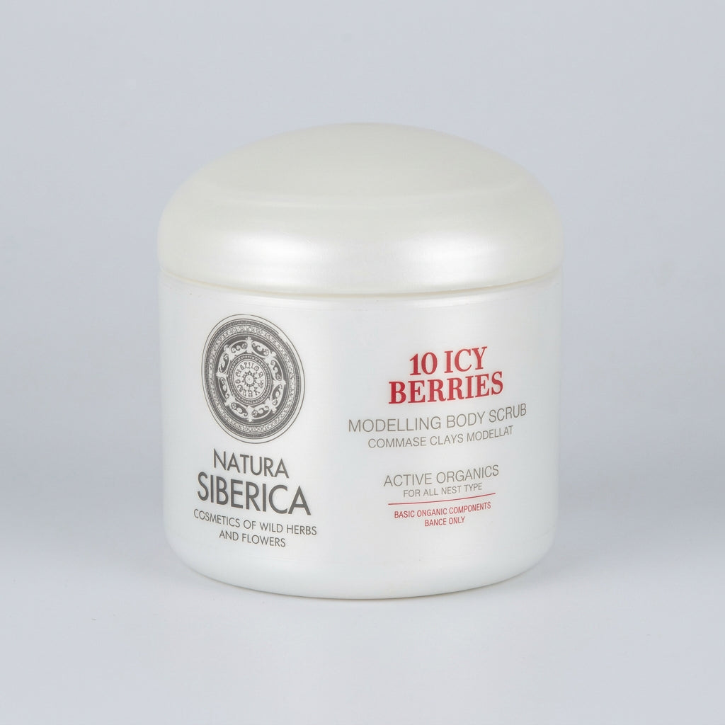 Natura Siberica Exfoliante Corporal Modelador Bayas de Hielo 400ml - NATURA SIBERICA - cosmética natural