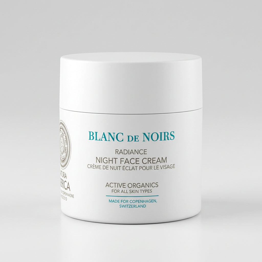 Natura Siberica Crema Facial de Noche Radiance Blanc des Noirs 50ml - NATURA SIBERICA - cosmética natural