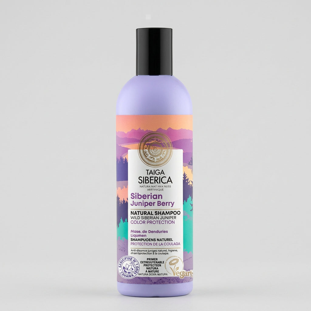 Natura Siberica TAIGA Champú Natural Protección Color 270ml - NATURA SIBERICA - cosmética natural