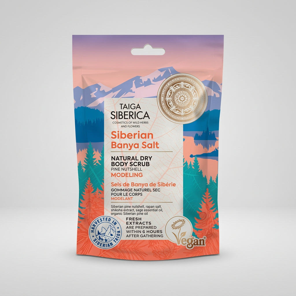 Natura Siberica TAIGA Exfoliante Corporal Remodelador 250ml - NATURA SIBERICA - cosmética natural