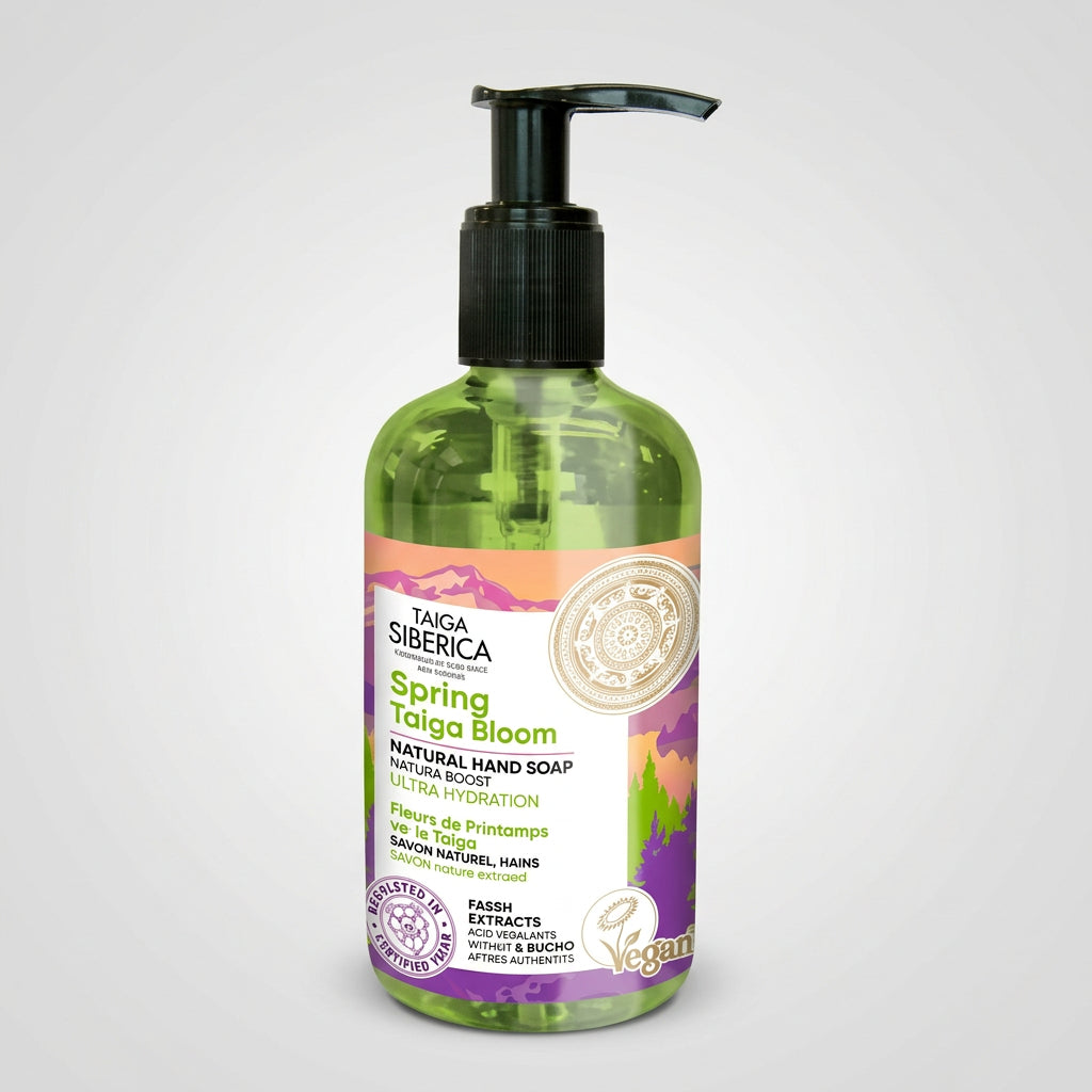 Natura Siberica TAIGA Jabón de Manos Ultrahidratante 300ml - NATURA SIBERICA - cosmética natural