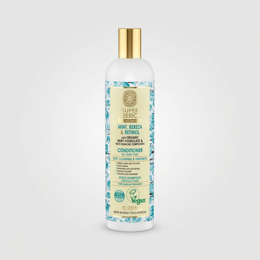 Natura Siberica SUPER SIBERICA Acondicionador Cabello Graso 400ml - NATURA SIBERICA - cosmética natural
