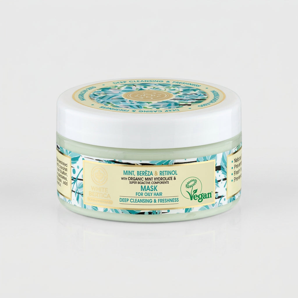 Natura Siberica SUPER SIBERICA Mascarilla Cabello Graso 300ml - NATURA SIBERICA - cosmética natural