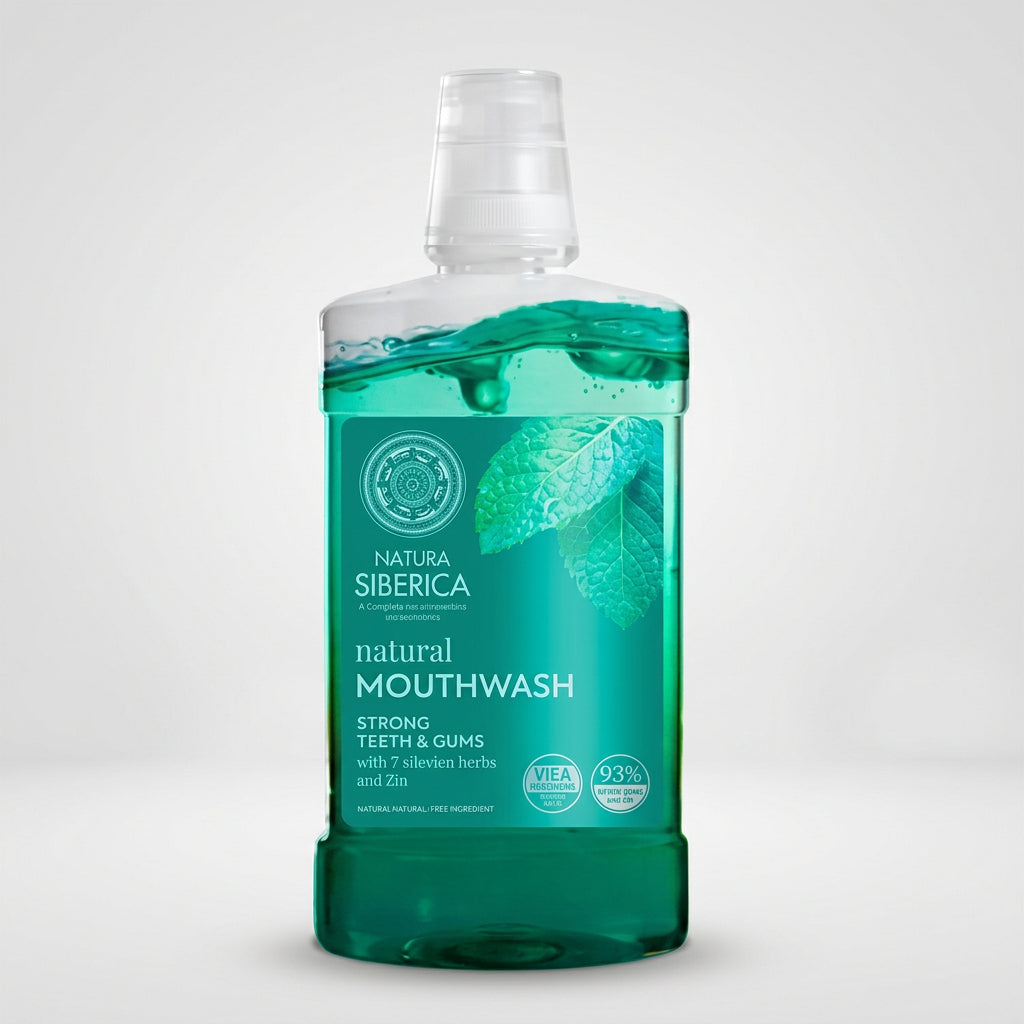 Natura Siberica Enjuague Bucal Natural 7 Hierbas Siberianas 520ml - NATURA SIBERICA - cosmética natural