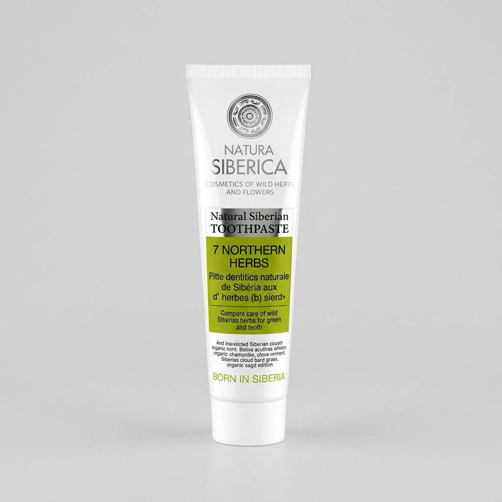 Natura Siberica Dentífrico Natural Siete Hierbas Nórdicas 100g - NATURA SIBERICA - cosmética natural