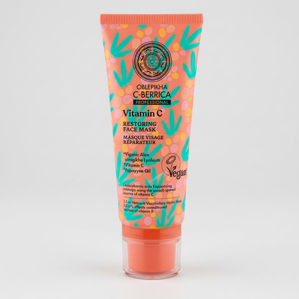 Natura Siberica OBLEPIKHA C-BERRICA Mascarilla Facial Reparadora 100ml - NATURA SIBERICA - cosmética natural