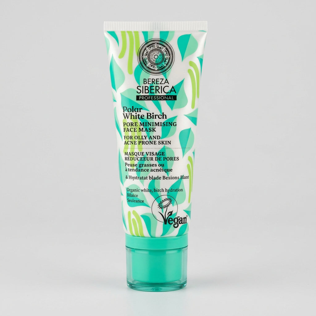 Natura Siberica Mascarilla Facial Minimizadora Poros 100ml - NATURA SIBERICA - cosmética natural