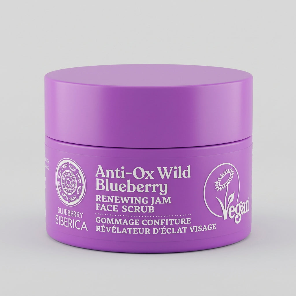 Natura Siberica ANTI-OX WILD BLUEBERRY Exfoliante Facial 50ml - NATURA SIBERICA - cosmética natural