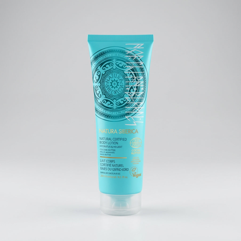 Natura Siberica Loción Corporal Natural Bayas Nórdicas 200ml - NATURA SIBERICA - cosmética natural