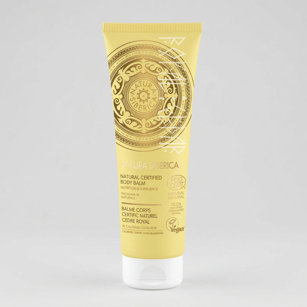Natura Siberica Bálsamo Corporal Cedro Real 200ml - NATURA SIBERICA - cosmética natural
