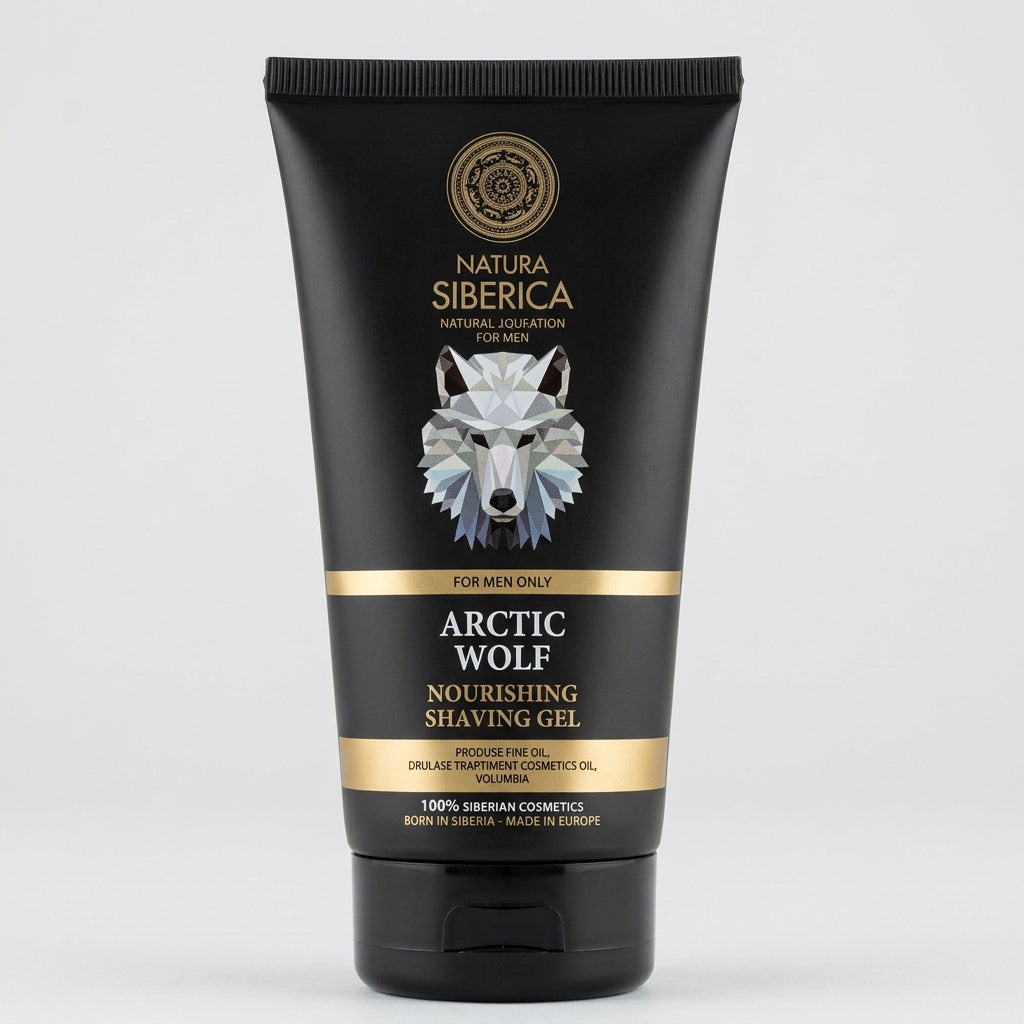 Natura Siberica LOBO ÁRTICO Gel de Afeitado Nutritivo 150ml - NATURA SIBERICA - cosmética natural