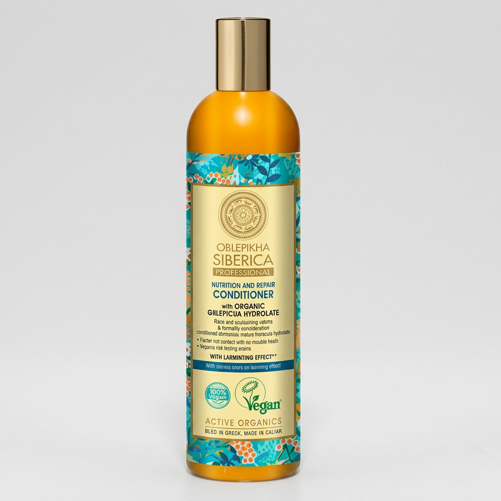 Natura Siberica OBLEPIKHA Acondicionador Espino Amarillo Reparación 400ml - NATURA SIBERICA - cosmética natural