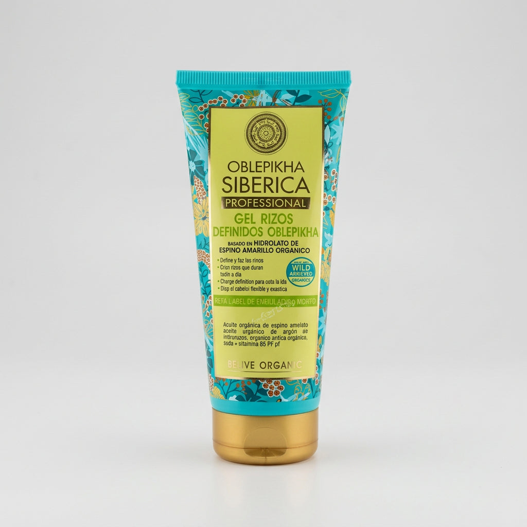 Natura Siberica OBLEPIKHA Gel Rizos Definidos 200ml - NATURA SIBERICA - cosmética natural