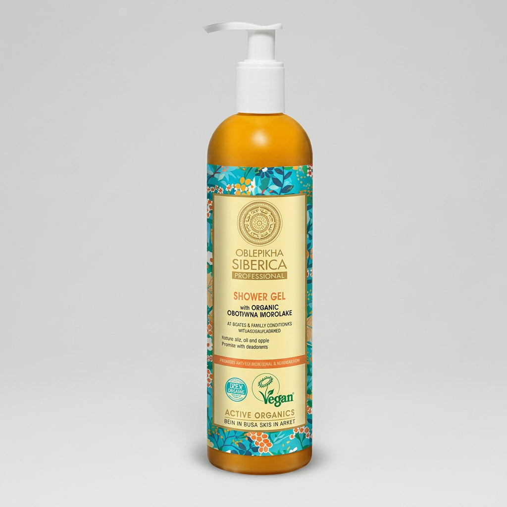 Natura Siberica OBLEPIKHA Gel de Ducha Espino Amarillo Nutritivo 400ml - NATURA SIBERICA - cosmética natural