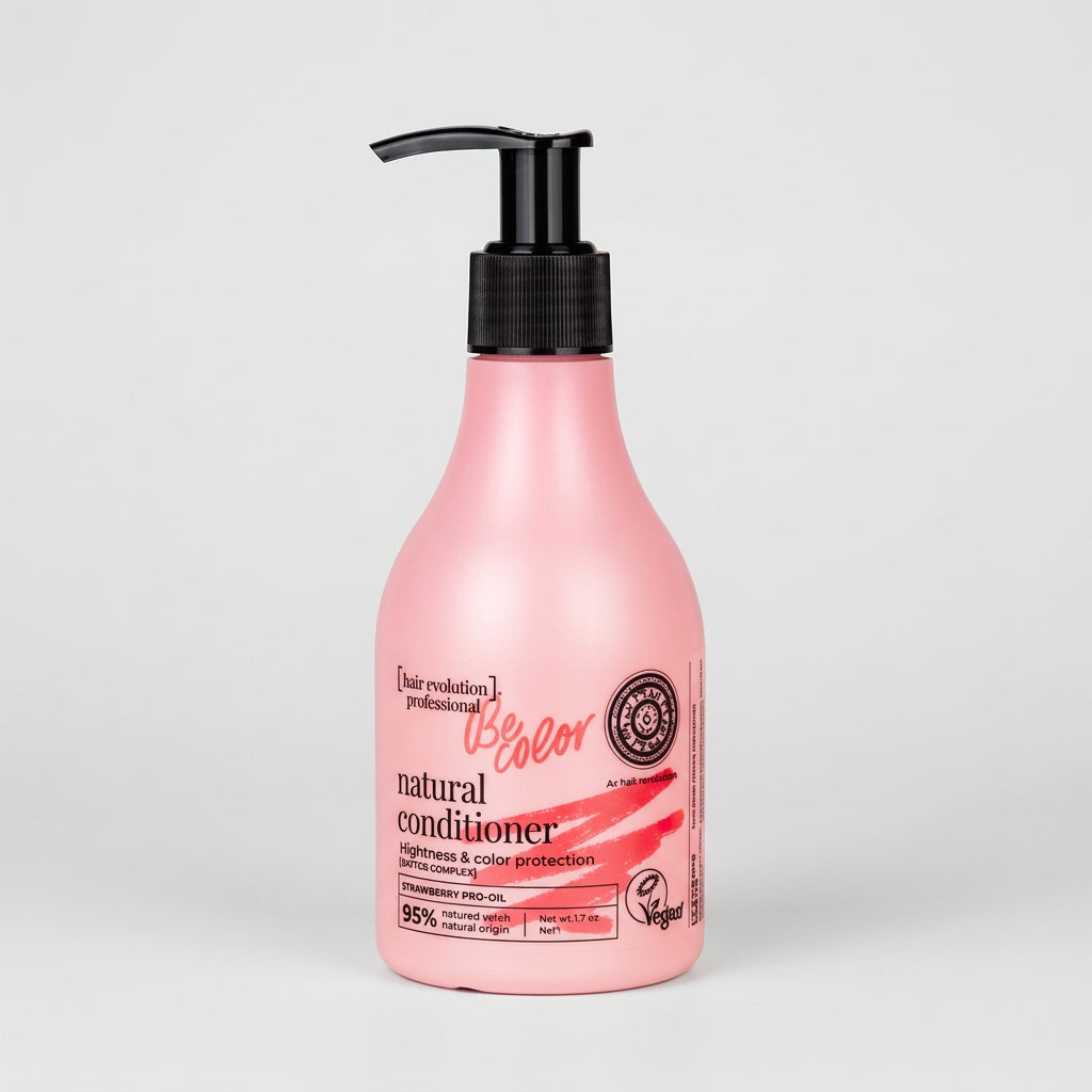 Natura Siberica HAIR EVOLUTION BE COLOR Acondicionador Brillo 245ml - NATURA SIBERICA - cosmética natural