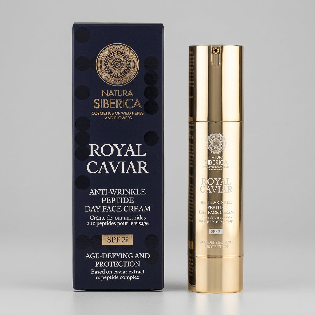 Natura Siberica ROYAL CAVIAR Crema de Día Antiarrugas SPF20 50ml - NATURA SIBERICA - cosmética natural