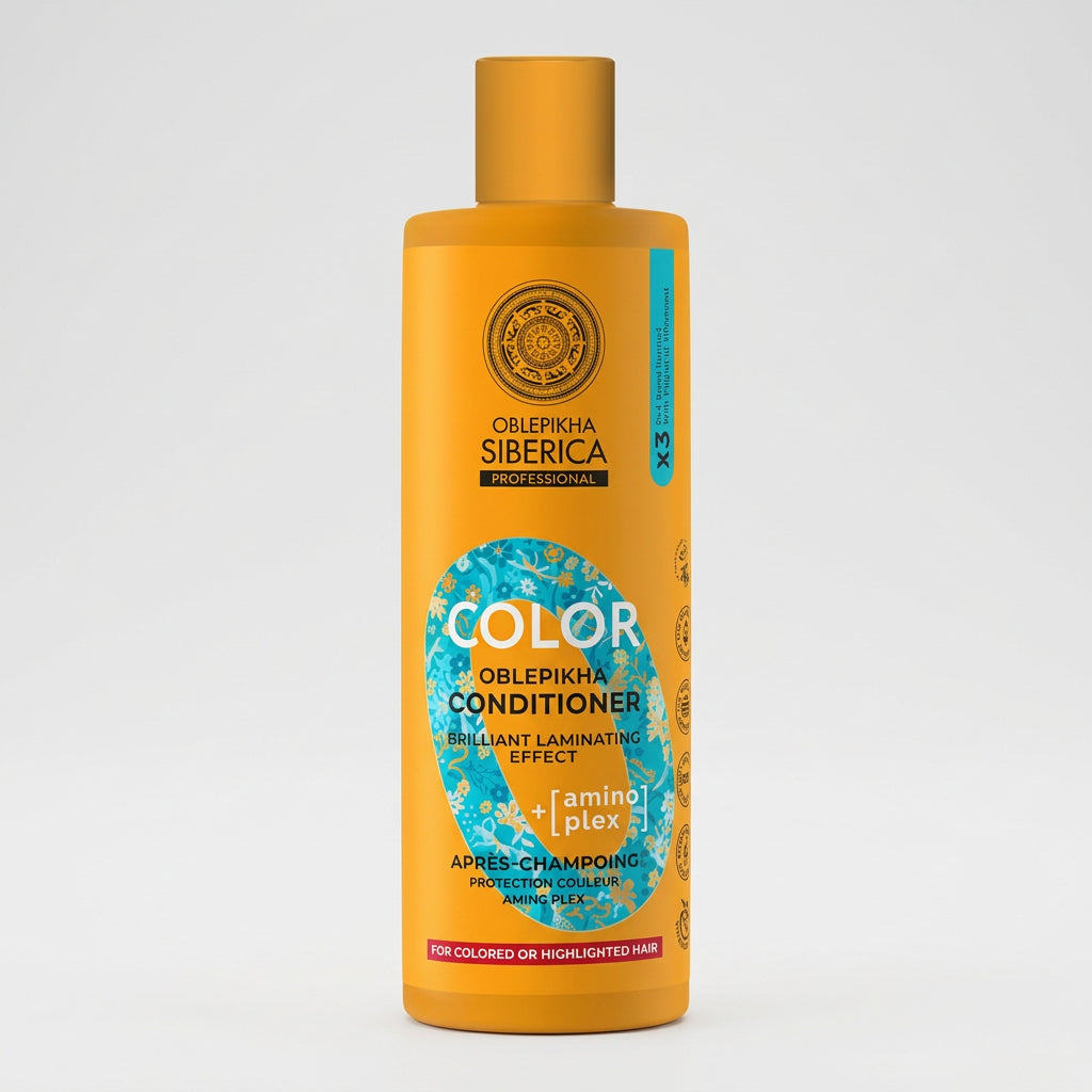 Natura Siberica OBLEPIKHA Acondicionador Protector Color 400ml - NATURA SIBERICA - cosmética natural