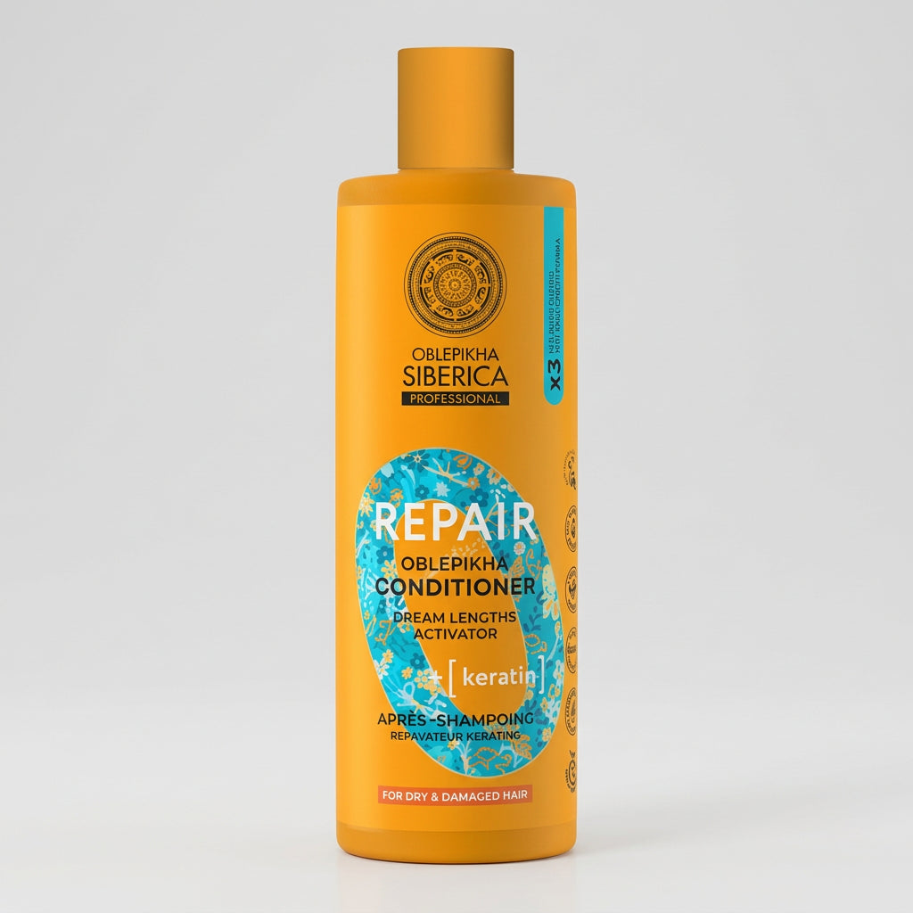 Natura Siberica OBLEPIKHA Acondicionador Queratina 400ml - NATURA SIBERICA - cosmética natural