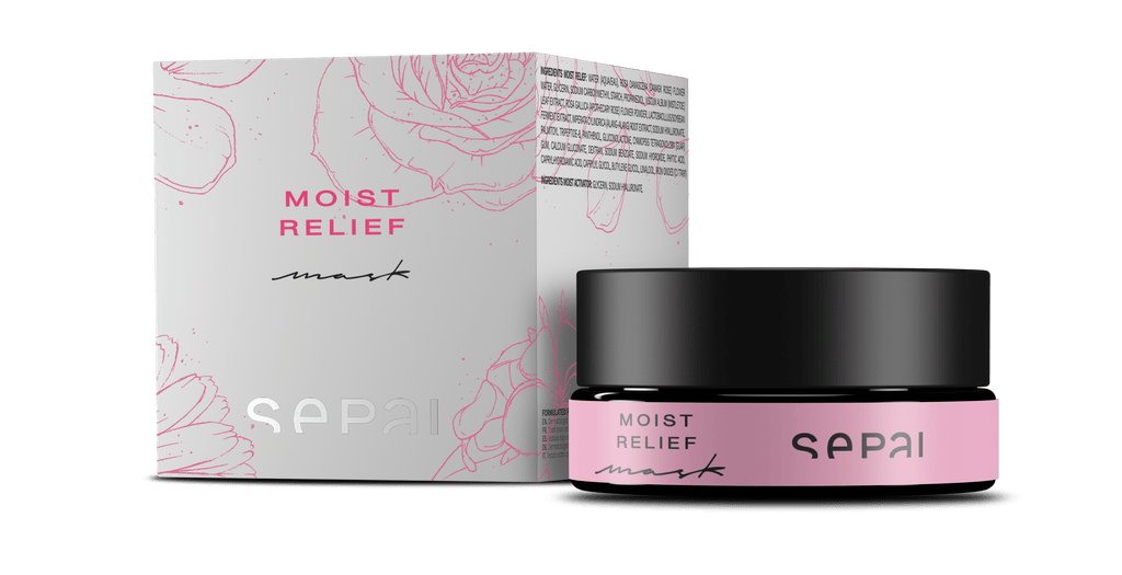 Sepai Mascarilla Facial Hidratante en Gel de Rosa y Muerdago Moist Relief 58gr