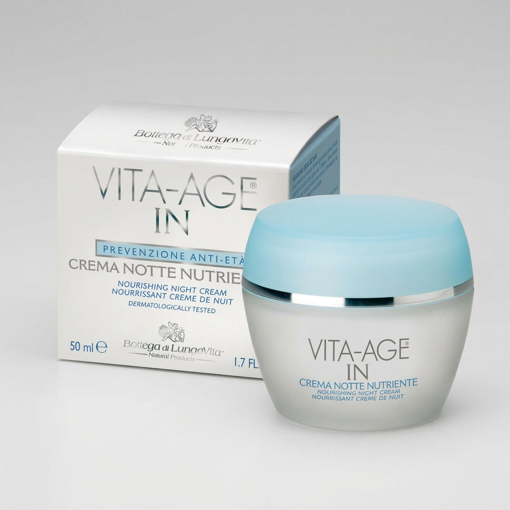 Bottega di Lungavita Vita-Age In Crema Nutritiva de Noche 50ml - BOTTEGA DI LUNGAVITA - cosmética