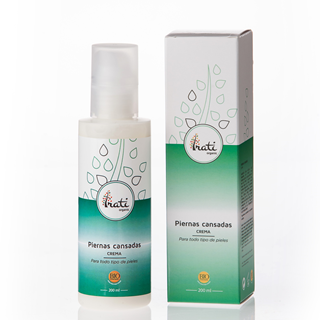 Irati Organic Crema Piernas Cansadas Bio 200ml - IRATI ORGANIC - cosmética