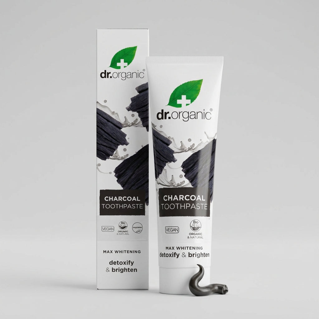 Dr. Organic Pasta de Dientes de Carbón Activado 100ml - DR. ORGANIC - cosmética natural
