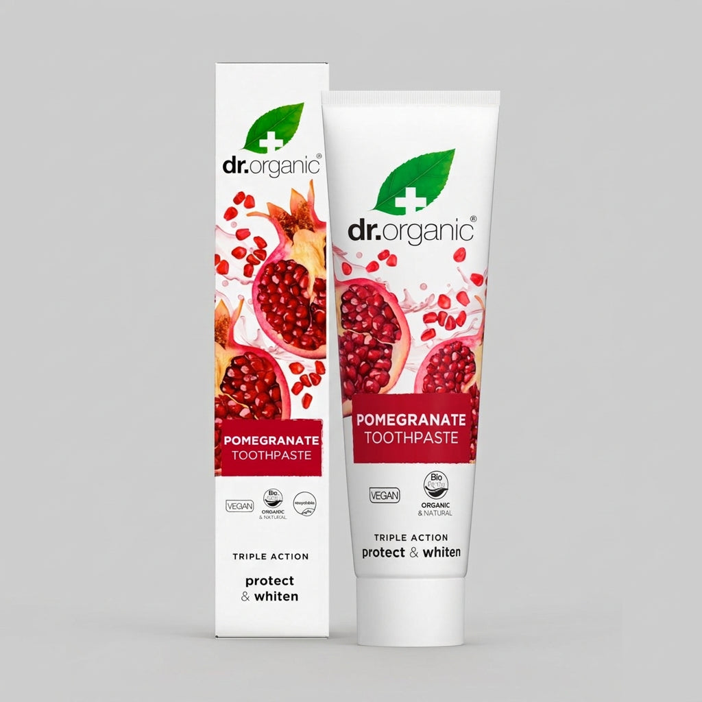 Dr. Organic Pasta de Dientes de Granada 100ml - DR. ORGANIC - cosmética natural