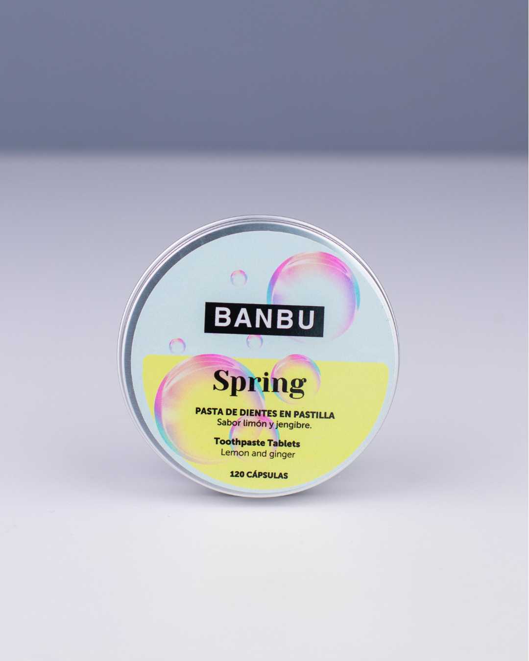 Banbu Pasta de Dientes en Pastillas Spring 120uds - BANBU - cosmética natural