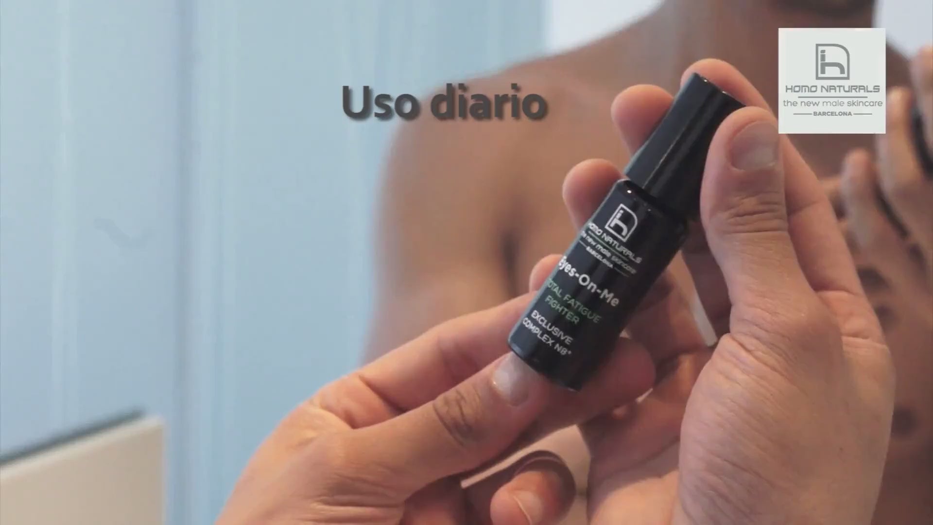Homo Naturals Eyes On Me Contorno de Ojos Roll-on 10ml - vídeo 2