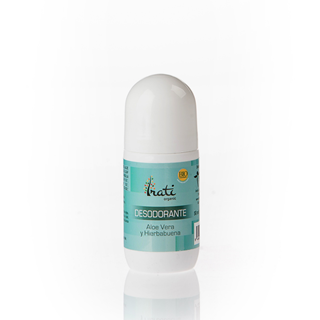 Irati Organic Desodorante Roll-On Aloe Vera y Hierbabuena 50ml - IRATI ORGANIC - cosmética