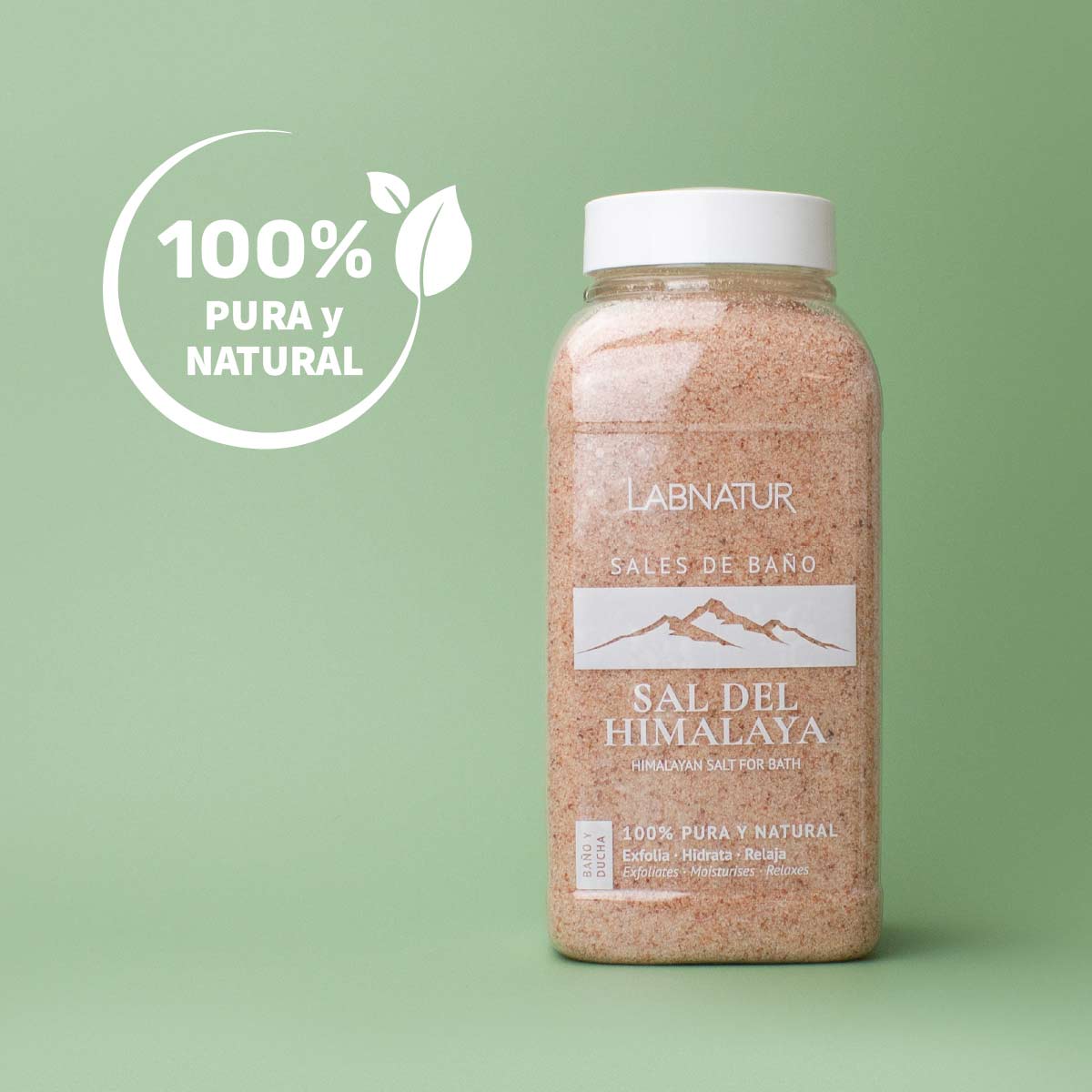 Labnatur Sales de Baño del Himalaya 1200g - LABNATUR BIO - cosmética