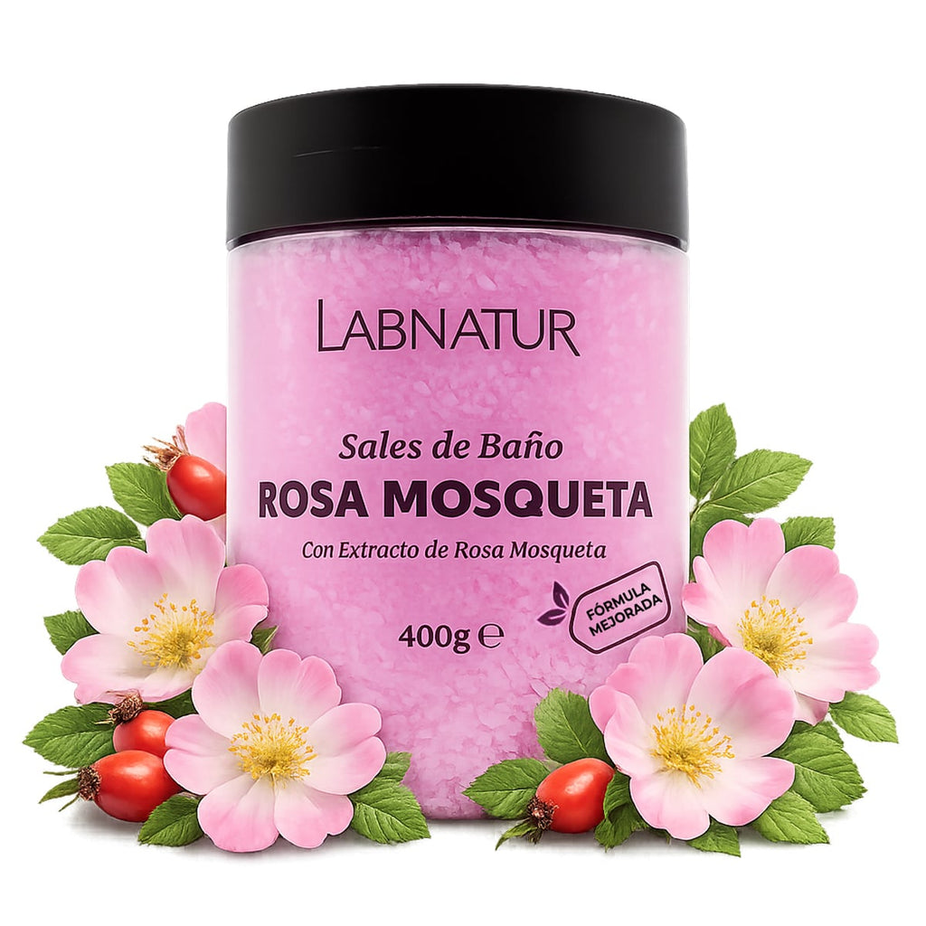 Labnatur Sales de Baño de Rosa Mosqueta 400g - LABNATUR BIO - cosmética