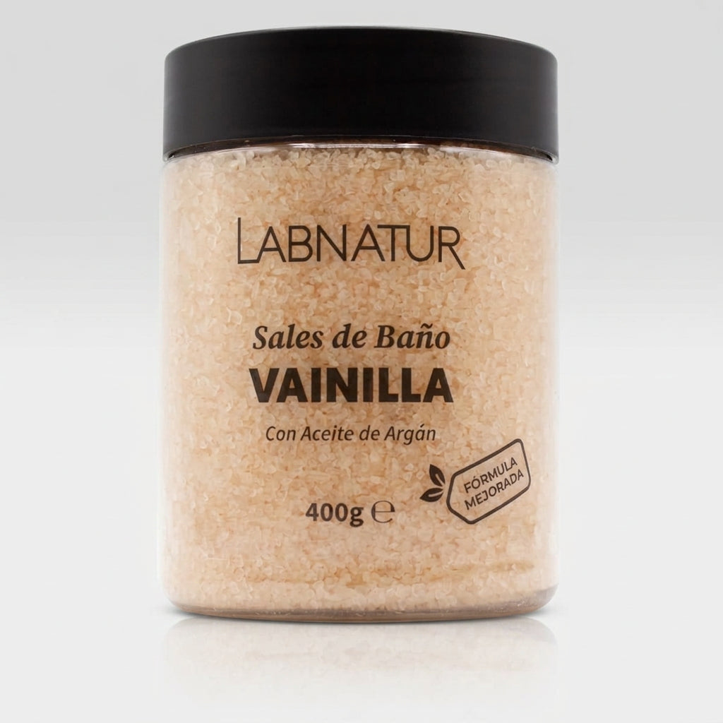 Labnatur Sales de Baño de Vainilla con Argán 400g - LABNATUR BIO - cosmética