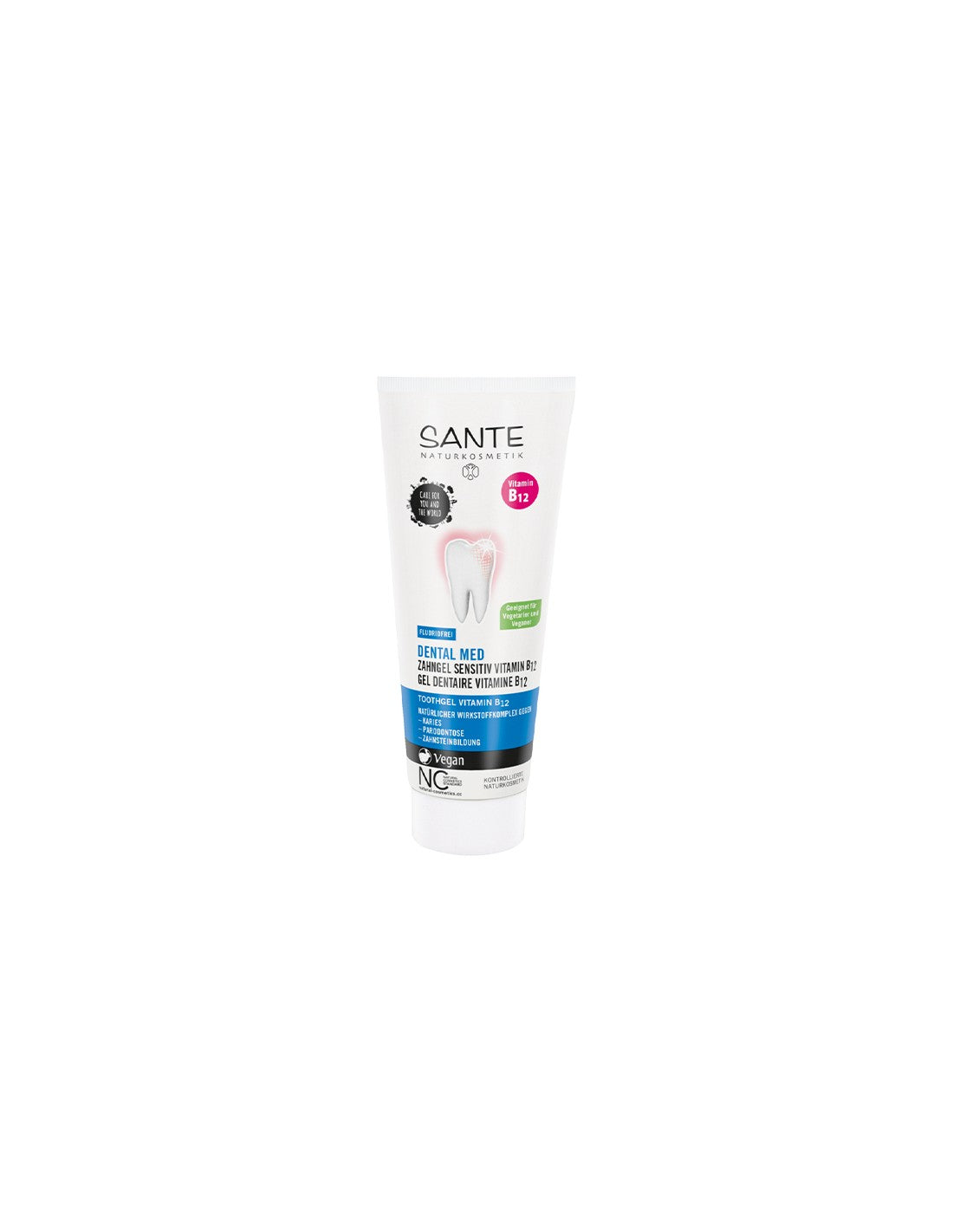Sante Dentifrico Gel Vitamina B12 Sal Marina 75ml