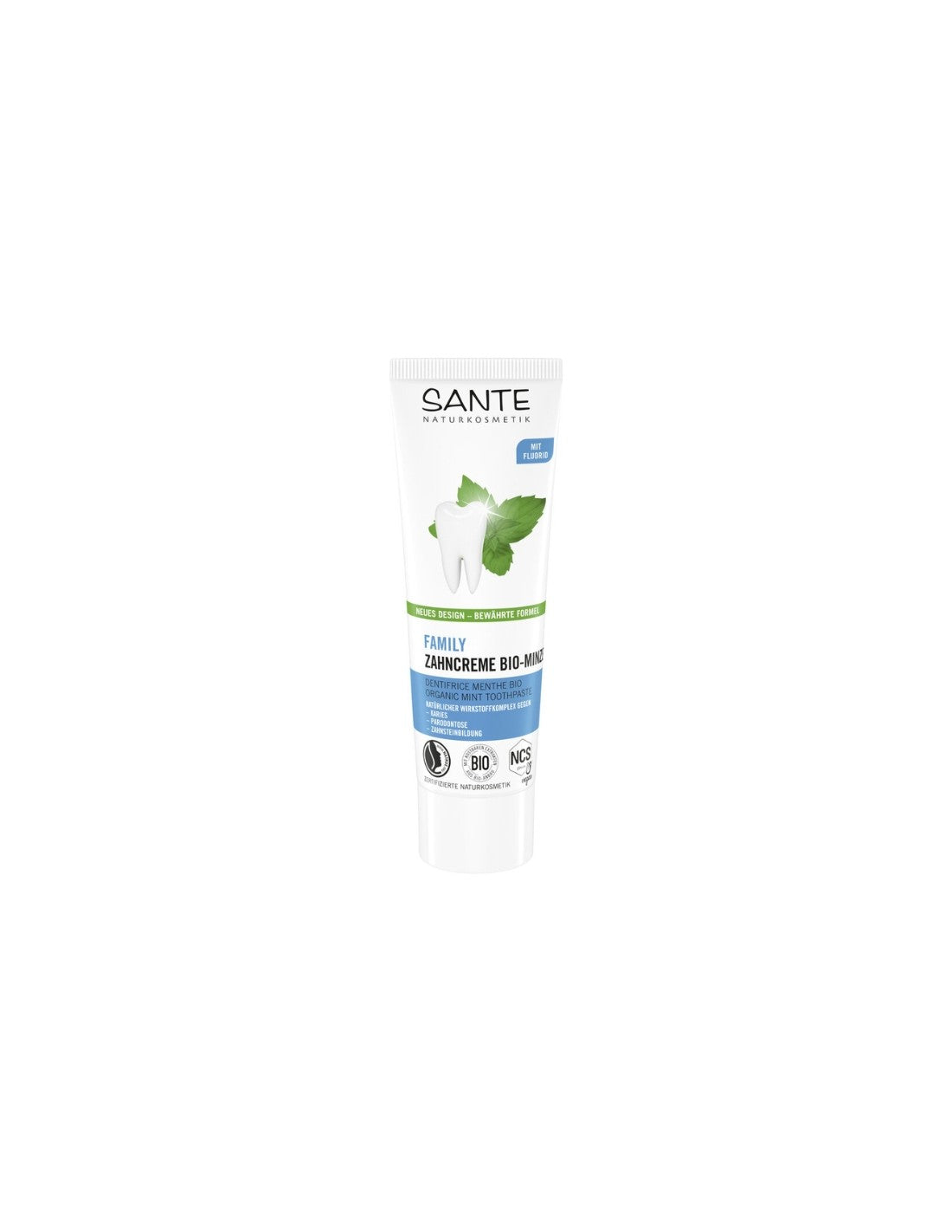 Sante Dentifrico Menta Con Fluor 75ml