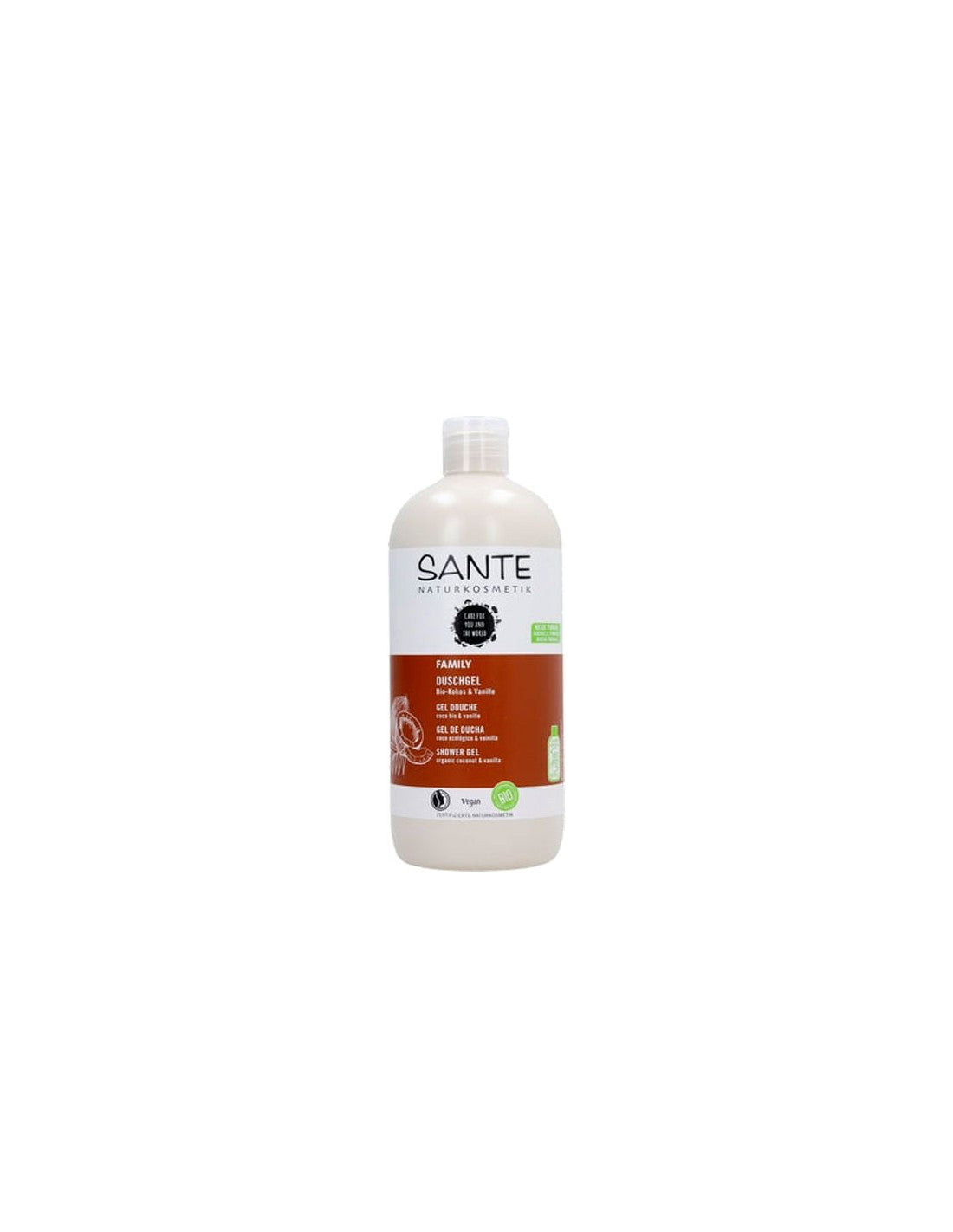 Sante Gel Ducha Coco y Vainilla Bio 500ml