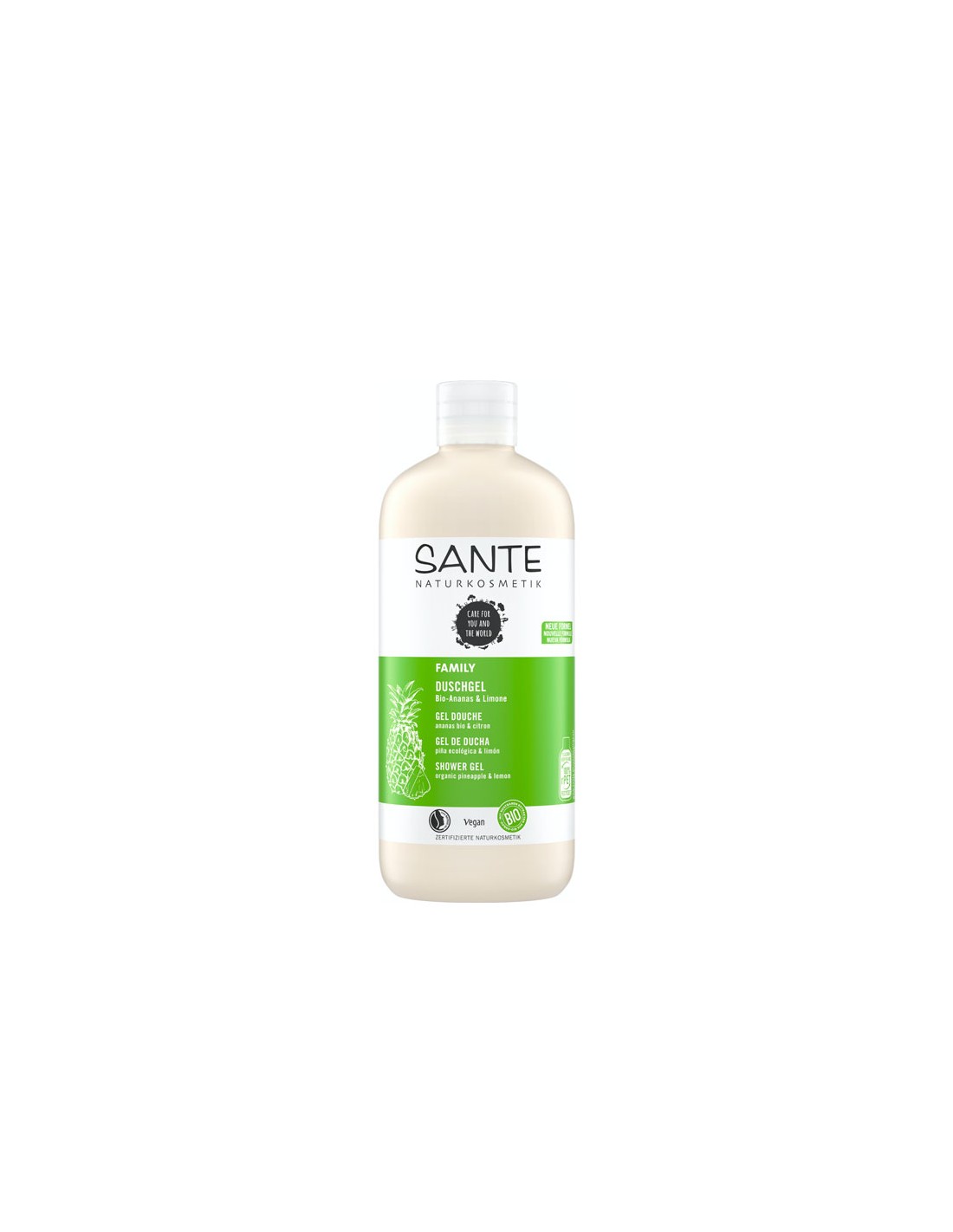 Sante Gel de Ducha Piña y Limon Bio 500ml