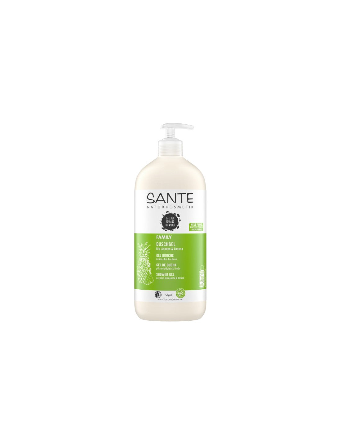 Sante Gel Ducha Piña y Limon Bio 950ml