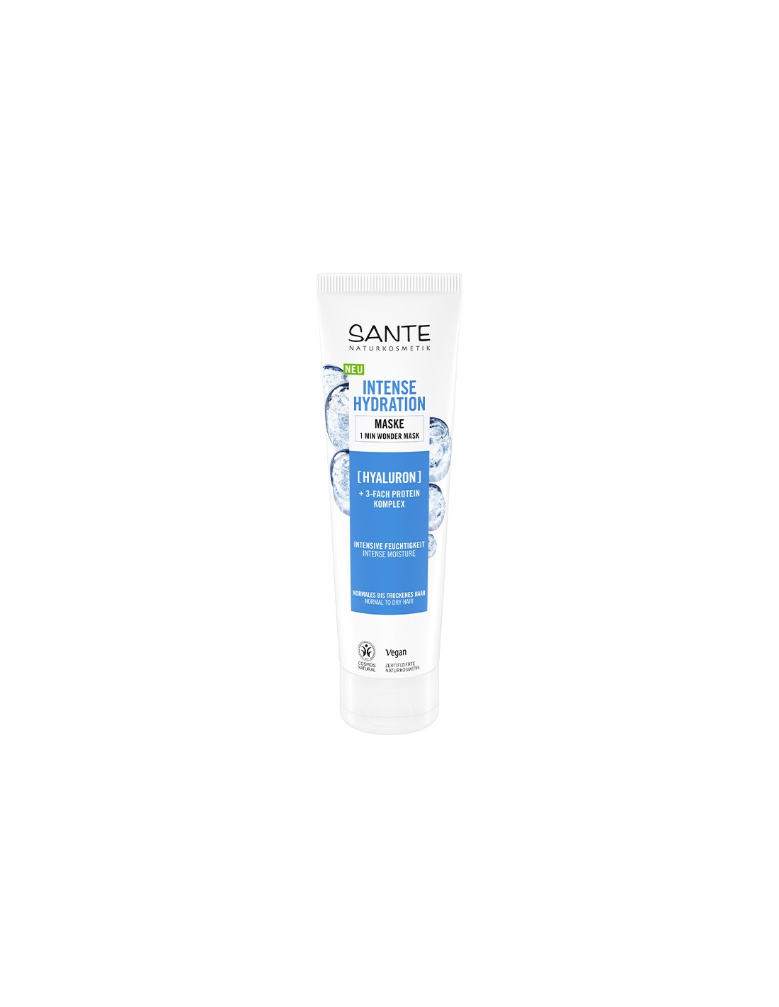 Sante Mascarilla Capilar 1 min Hidratación Intensa 150ml